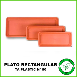 Plato Rectangular TaPlastic...