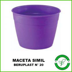 Maceta Simil Beruplast N° 20